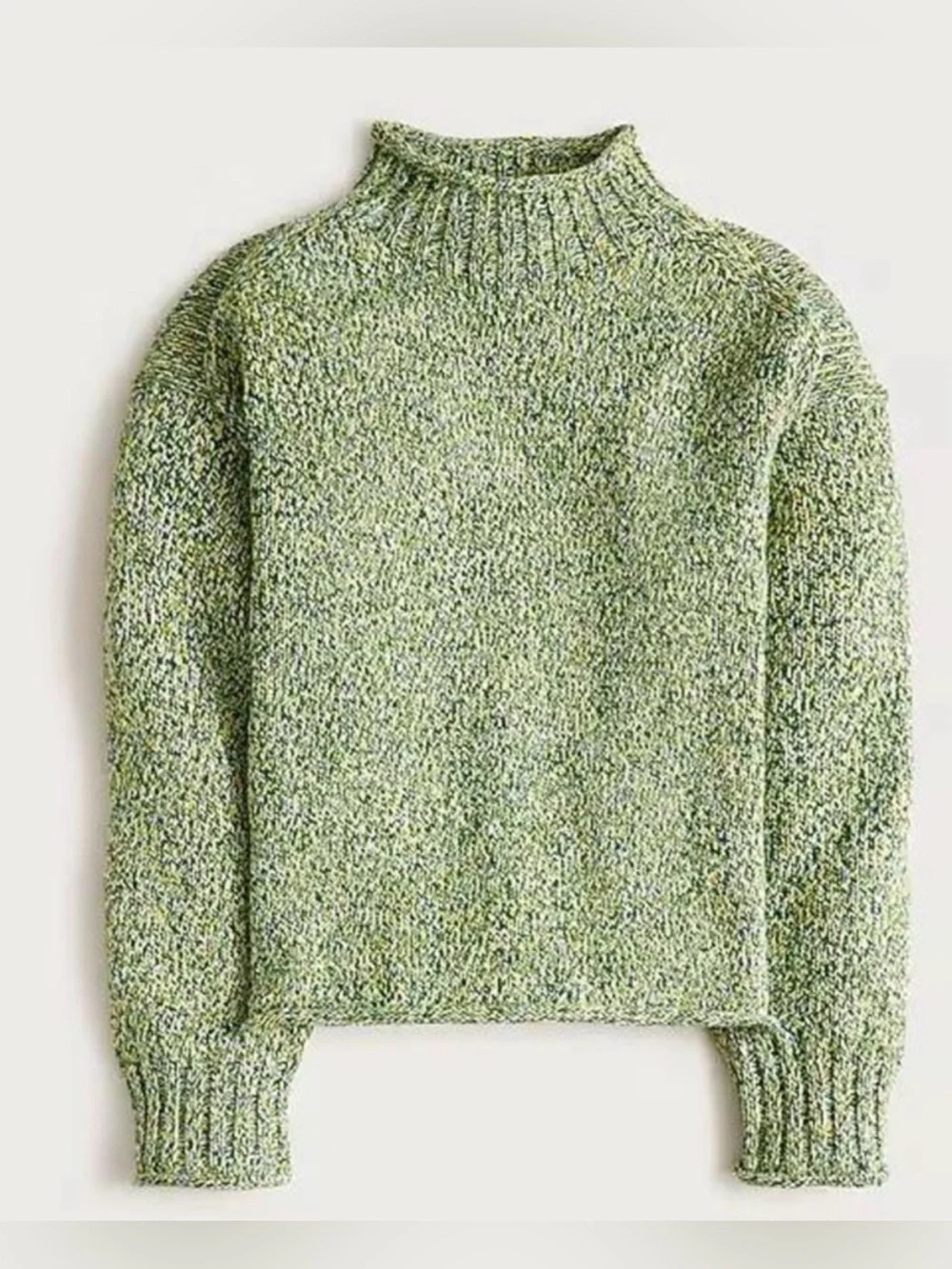 NWT J. Crew Marled 2025 Rollneck Sweater